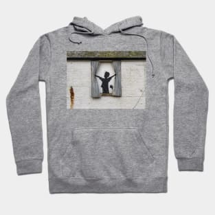 Banksy Boy & Cat Morning Hoodie